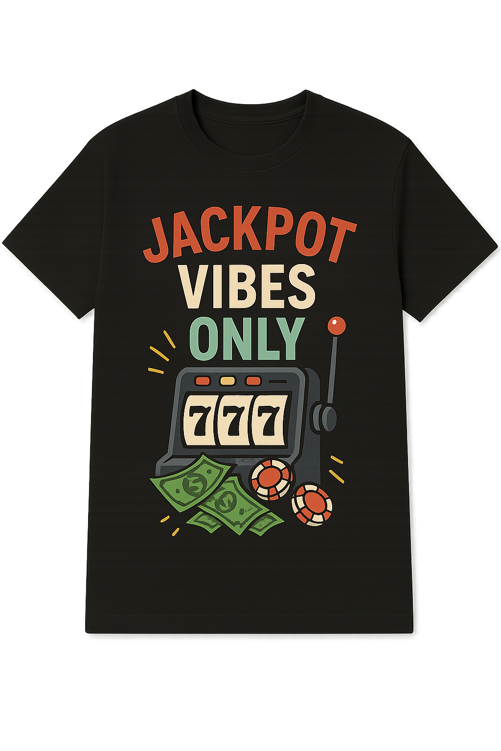 Jackpot vibes t-shirt